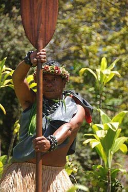 Kuane'omea Hula Hoe ikaika